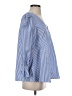 Tuckernuck Blue Long Sleeve Blouse Size S - photo 4