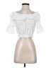 Forever 21 White Short Sleeve Blouse Size S - photo 1