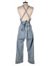 Marine Layer Solid Blue Jumpsuit Size 0 - photo 2