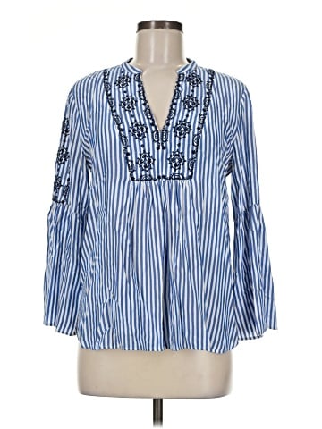 Ann Taylor LOFT Long Sleeve Blouse (view 1)
