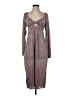 Baltic Born Stripes Gray Casual Dress Size S - photo 1