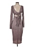 Baltic Born Stripes Gray Casual Dress Size S - photo 2