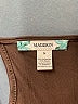 Madison Brown Short Sleeve Blouse Size 1X - photo 7