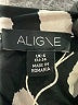 Aligne 100% Cotton Polka Dots Black Casual Dress Size 2 - photo 4