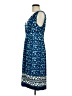 Max Studio Print Blue Casual Dress Size M - photo 5