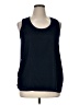 Ann Taylor Blue Sleeveless Top Size XL - photo 1