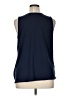 Ann Taylor Blue Sleeveless Top Size XL - photo 2