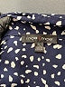 Moa Moa 100% Polyester Polka Dots Blue Short Sleeve Blouse Size XL - photo 7