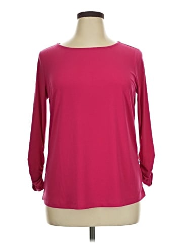 Susan Graver Long Sleeve Blouse (view 1)