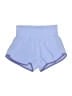 Athleta Solid Blue Athletic Shorts Size 12 - photo 1