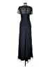 Xscape Black Cocktail Dress Size 6 - photo 2