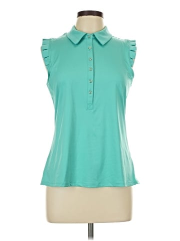 Sigrid Olsen Short Sleeve Polo (view 1)