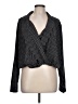 Express 100% Polyester Black Long Sleeve Blouse Size L - photo 1