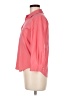 Lands' End Pink 3/4 Sleeve Button-Down Shirt Size 8 - photo 5