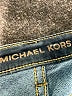 MICHAEL Michael Kors Solid Blue Jeans Size 10 - photo 4
