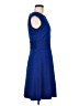Eliza J Solid Blue Casual Dress Size 8 - photo 4