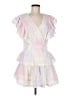 LoveShackFancy 100% Cotton White Cocktail Dress Size M - photo 1
