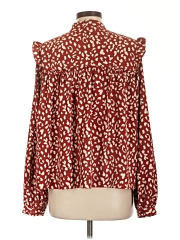 Pinch Long Sleeve Blouse (view 2)