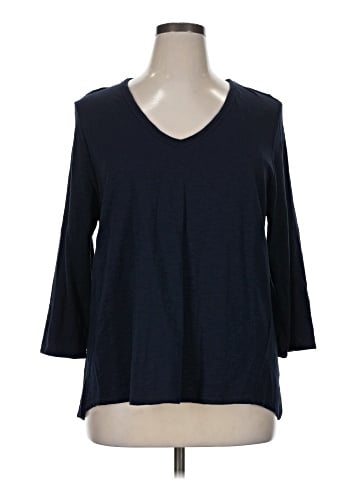 Chico's 3/4 Sleeve T-Shirt (view 1)