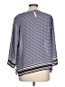 Violet & Claire 100% Polyester Blue 3/4 Sleeve Blouse Size L - photo 2