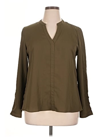 Jennifer Lopez Long Sleeve Blouse (view 1)