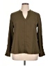 Jennifer Lopez Brown Long Sleeve Blouse Size XL - photo 1