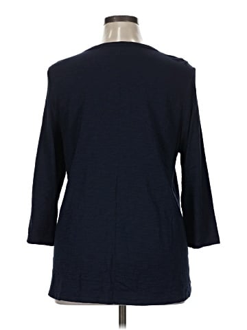 Chico's 3/4 Sleeve T-Shirt (view 2)