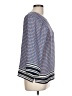 Violet & Claire 100% Polyester Blue 3/4 Sleeve Blouse Size L - photo 4