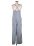 Fabletics Solid Gray Jumpsuit Size M - photo 2