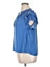 Current Air 100% Polyester Blue Sleeveless Blouse Size XL - photo 5