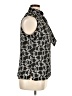 George 100% Polyester Black Sleeveless Blouse Size XL - photo 4
