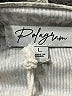 Polagram Floral Black Long Sleeve Blouse Size L - photo 8