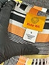 Ruby Rd. Stripes Orange 3/4 Sleeve Blouse Size S - photo 7