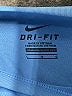 Nike 100% Polyester Blue Active T-Shirt Size L - photo 7