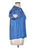 Current Air 100% Polyester Blue Sleeveless Blouse Size XL - photo 4