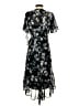 Calvin Klein 100% Polyester Black Casual Dress Size 4 - photo 2
