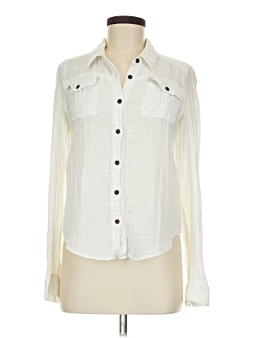 We the Free Long Sleeve Button-Down Shirt (view 1)