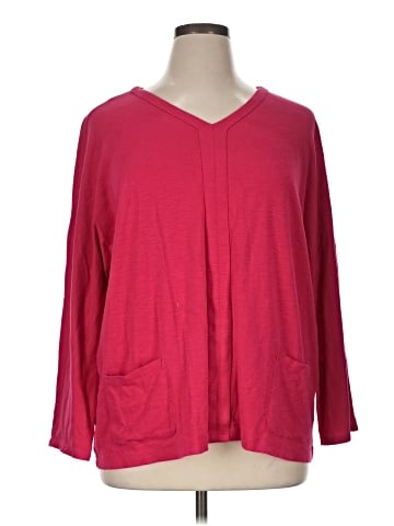Chico's 3/4 Sleeve T-Shirt (view 1)
