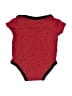 Air Jordan Red Short Sleeve Onesie 0-3 MO / 3 MO - photo 2
