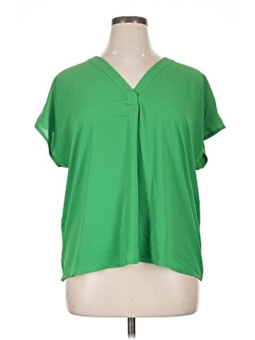 Ann Taylor Factory Short Sleeve Blouse (view 1)