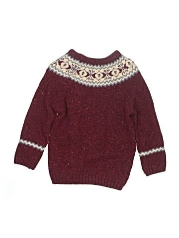 La Coqueta Wool Pullover Sweater (view 2)