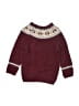 La Coqueta Burgundy Wool Pullover Sweater Size 4T - photo 2