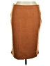 Chartou 100% Polyester Solid Brown Casual Skirt Size XXL - photo 1
