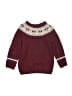 La Coqueta Burgundy Wool Pullover Sweater Size 4T - photo 1