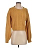 Double Zero Gold Pullover Sweater Size S - photo 1