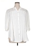 Fig & Flower Ivory 3/4 Sleeve Blouse Size 1X - photo 1