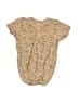 Duck Duck Goose Paisley Tan Short Sleeve Onesie Size 0-3 mo - photo 1