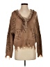 Just Polly 100% Acrylic Brown Pullover Sweater Size S - photo 1