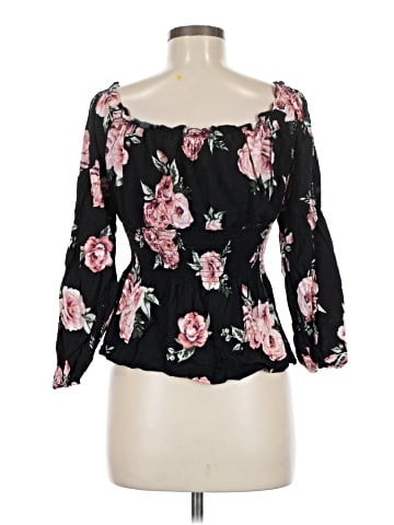 Almost Famous 3/4 Sleeve Blouse (view 2)