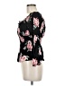 Almost Famous 100% Rayon Black 3/4 Sleeve Blouse Size M (estimated) - photo 5